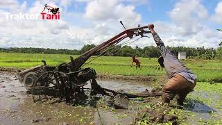 Bajak SIngkal..!!Traktor Sawah Garu Tanpa Dibajak Dahulu