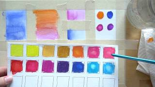 4 Watercolor Pencil Techniques - beginner