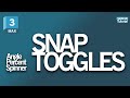 SNAP TOGGLES Tutorial 3ds MAX