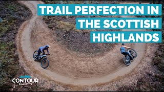 Contender for the best blue mountain bike trail in the UK - Glenlivet Blue Trail Check