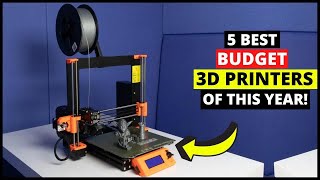 5 Best Budget 3D Printers of 2023 | Cheap Under $300 FDM, Resin 3D Printer for Beginners, Educators