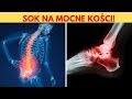 Pij ten sok aby wzmocnić kości i zapobiec OSTEOPOROZIE