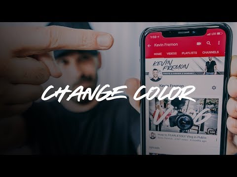 How to Change Your Youtube Channel Color on Mobile How to Change Your Youtube Channel Color on Mobile