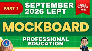 PROF ED Mock Board Exam 2026 (Part 1) | September LET Reviewer - Professional Education