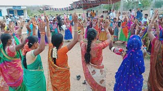 Banjara Traditional Bai Lok Dance Gouraram Thanda || Sri Krishna Temple || 7TV GOR BANJARA