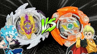 Rage Longinus Destroy 3A VS Glide Ragnaruk Wheel Revolve 1S - Beyblade Burst