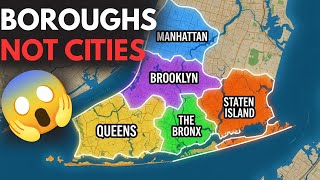 Why New York City is Split Into Boroughs |New York parts