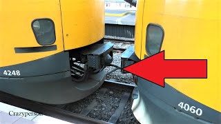 Train Coupling GOES WRONG 😮 - NS ICMm Koploper Rotterdam Central Station