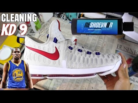 HOW TO: Clean the Nike KD9 (Using @Reshoevn8r) HOW TO: Clean the Nike KD9 (Using @Reshoevn8r)