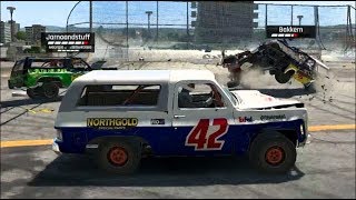 WreckFest Online - 24 Man Demo Derby - TAKEDOWN Challenge | SLAPTrain