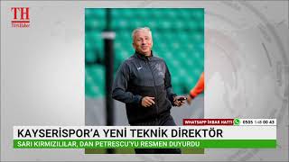 KAYSERİSPOR’A YENİ TEKNİK DİREKTÖR