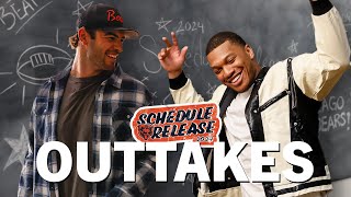 Schedule Release Outtakes 2024 | Chicago Bears