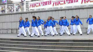 World from JICEF（ハマこい2013・フリー準大賞受賞演舞披露・パシフィコ横浜プラザ広場)