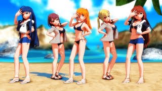 【戰鬥女子學園MMD】被害妄想攜帯女子(笑)【バトルガールMMD】