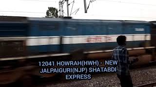 12041 Howrah - New Jalpaiguri Shatabdi Express