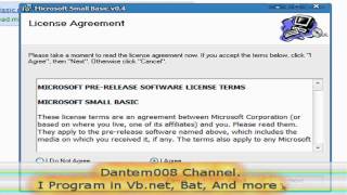 Install / Installing Small Basic a new programming language