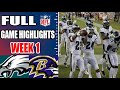 Philadelphia Eagles vs Baltimore Ravens Preseason Week 1 FULL GAME 2nd 8/9/24 | NFL Highlights Today