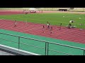 2023年7月16日 日田市陸上競技記録会 高校一般男子100m6組