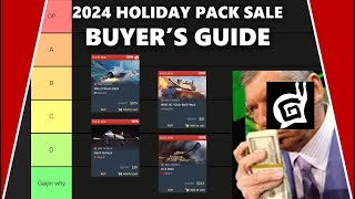 All of the 2024 Holiday Sale Packs Ranked - War Thunder Tier List