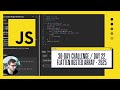 JavaScript - Solving 'Flatten Deeply Nested Array' 2625 | Leetcode Challenge 22 of 30 Days