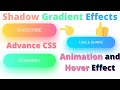 CSS Button Animation Hover Effects Using Only HTML CSS