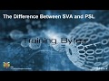 The Difference Between SVA and PSL