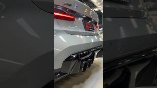 BMW M3 COMPETITION COLD START RAW SOUND 🥶 #bmw #mpower #luxurycars #foryou #trending #trend