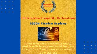 100 Kingdom Prosperity Declarations MP3