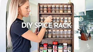 DIY Spice Rack | Home With Stefani