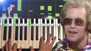 Elton John - Tiny Dancer (Piano Tutorial Lesson)