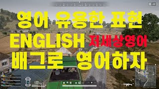 배그하자 영어로 Learn english 핵쟁이와 만남 Play game in english 배틀그라운드 많이 사용하는 일상 영어