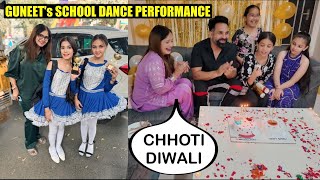 Guneet's School Dance Performance and Chhoti Diwali Party