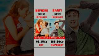 BEFIKRE 🆚 BARFI MOVIE BOX OFFICE COLLECTION #moviereview #terding #viral #pathan #shorts #facts