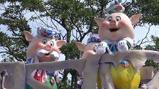 ºoº [ 三匹のこぶた ] ディズニーランド ハロウィーン・ポップンライブ TDL Halloween Pop'n Live The Three Little Pigs