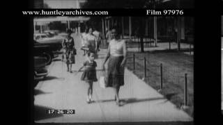 Black Mothers and Children in Chicago, early 1960's.  Archive film 97976