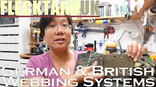 [122] German and British PLCE Military Webbing Overview, Adapters and Assembly