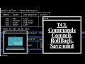 MySQL Database Tutorial #14 | Implementation of TCL Commands | Commit | RollBack | Savepoint |