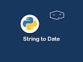 string to date in python 😀