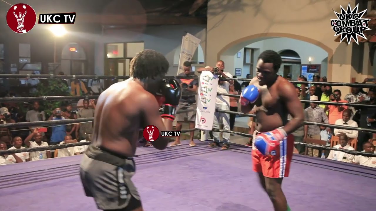 MKALI WENU VS COY MZUNGU. BOXING AND KICKBOXING MIX FIGHT, AZURA KAWE ...