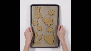 Making Gingerbread Biscuits with Bing #Shorts | Bing Shorts