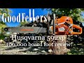 Husqvarna 592xp review after cutting 100,000 board foot of timber. Is this the best saw made today?