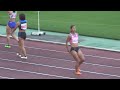 小針陽葉がまさかの… 決勝 b u0026a女子100m エコパトラックゲームズ陸上2022