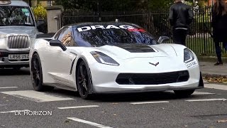 LOUD Drag Corvettes Making Noise in London!