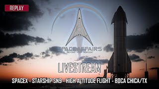 SpaceX - Starship SN9 - High Altitude Flight - February 2, 2021