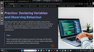 9 Var vs let vs const variable declarations in javascript with examples #javascripttutorial