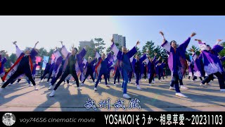 【cine】武州武蔵／YOSAKOIそうか2023 ～相思草愛～