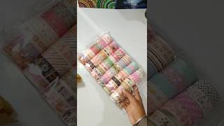 Washi Tape Unboxing#unboxing#shorts#washitape#asmrounds#satisfying