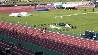 2018年インターハイ　陸上 男子 200ｍ 決勝