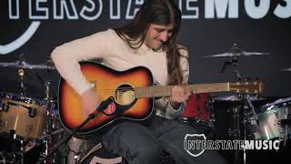 Fender CC-60S Concert Acoustic Guitar, 3-Color Sunburst | Interstate Music