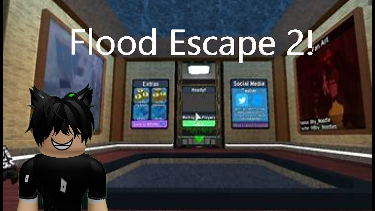 Let's Play Flood Escape 2 In Roblox! - YouTube